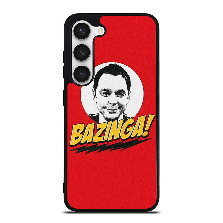 SHELDON COOPER BAZINGA BIG BANG THEORY Samsung Galaxy S23 Case Cover