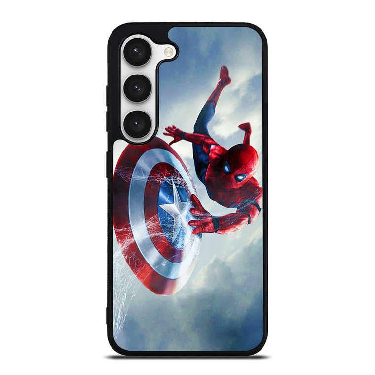 SPIDERMAN X CAPTAIN AMERICA Samsung Galaxy S23 Case Cover