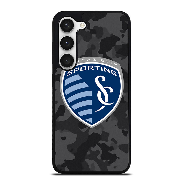 SPORTING KANSAS CITY MLS BLACK CAMO Samsung Galaxy S23 Case Cover