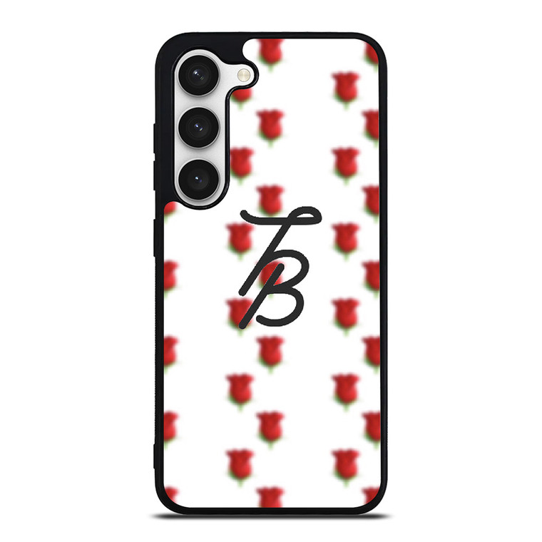 TESSA BROOKS ROSES LOGO Samsung Galaxy S23 Case Cover