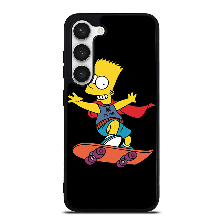 THE SIMPSONS ZOO YORK SKATEBOARD Samsung Galaxy S23 Case Cover