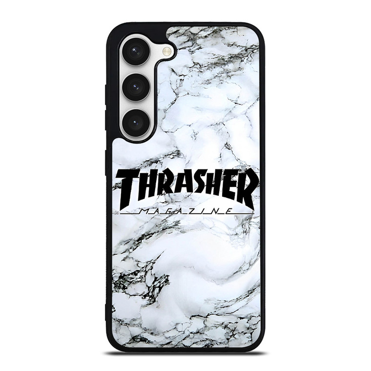 THRASHER SKATEBOARD MARBLE Samsung Galaxy S23 Case Cover
