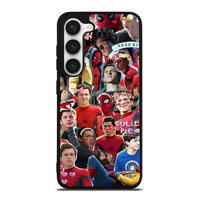 TOM HOLLAND SPIDERMAN COLLAGE Samsung Galaxy S23 Case Cover