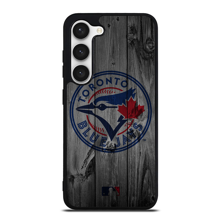 TORONTO BLUE JAYS BASEBALL MLB WOOD LOGO Samsung Galaxy S23 Case Cover