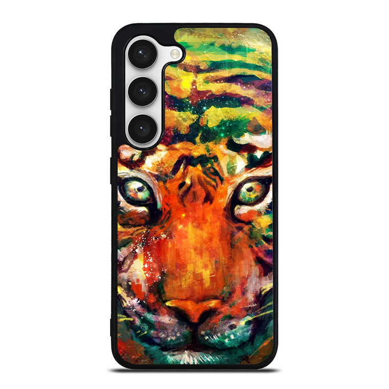 TRIPPY TIGER ART Samsung Galaxy S23 Case Cover