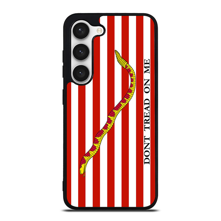 UNITED STATES DONT TREAD ON ME FLAG Samsung Galaxy S23 Case Cover UNITED STATES DONT TREAD ON ME FLAG Samsung Galaxy S23 Case Cover