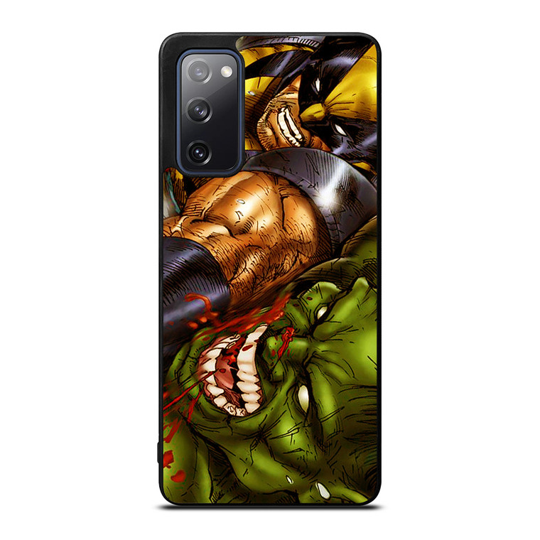WOLVERINES VS HULK Samsung Galaxy S20 FE Case Cover