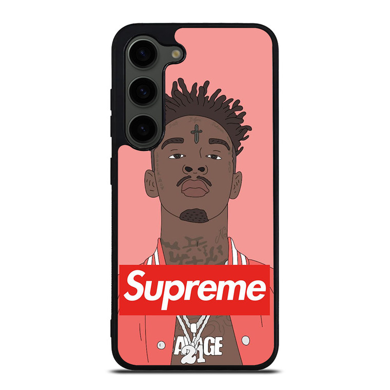 21 SAVAGE PINK SUPREME Samsung Galaxy S23 Plus Case Cover