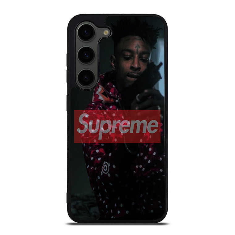 21 SAVAGE SUPREME RAPPER Samsung Galaxy S23 Plus Case Cover