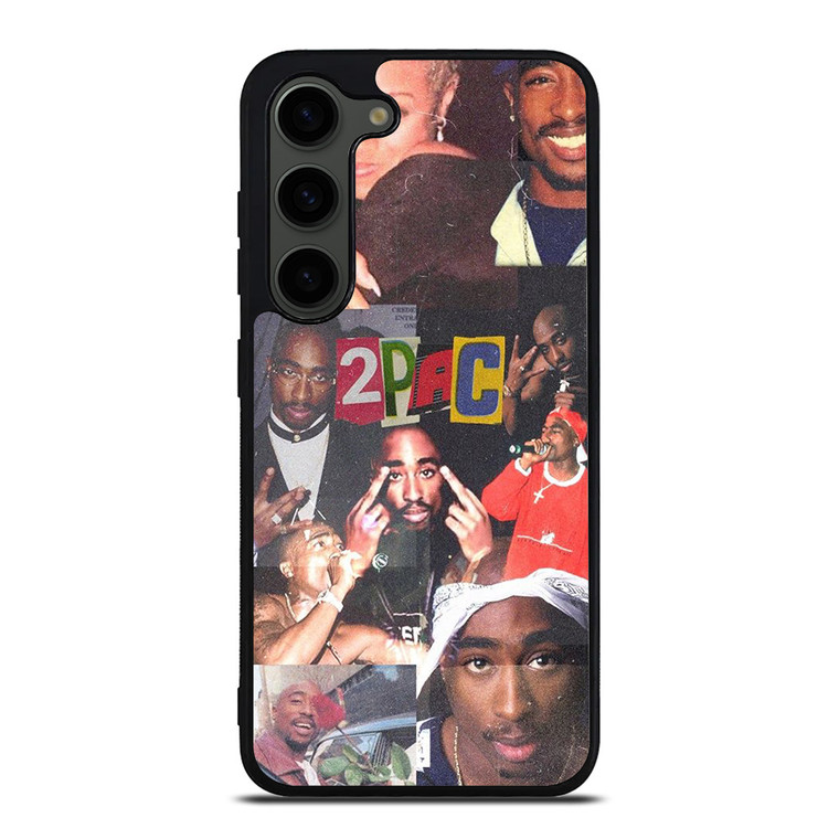 2PAC TUPAC SAKUR RAPPER COLLAGE Samsung Galaxy S23 Plus Case Cover