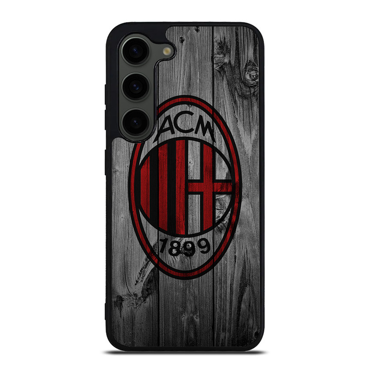 AC MILAN FOOTBALL WOODEN LOGO Samsung Galaxy S23 Plus Case Cover
