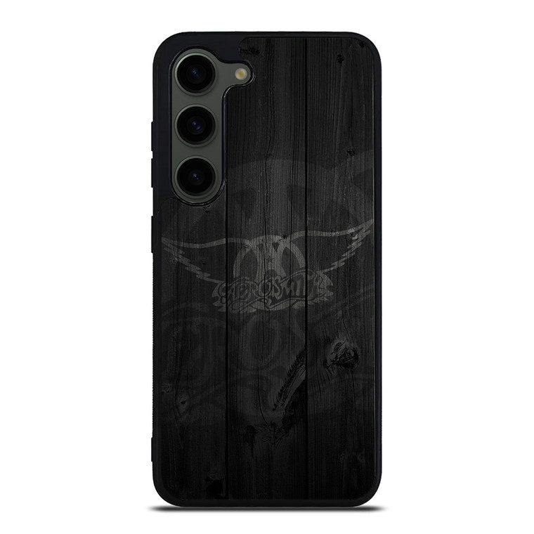 AEROSMITH ROCK BAND WOODEN LOGO Samsung Galaxy S23 Plus Case Cover