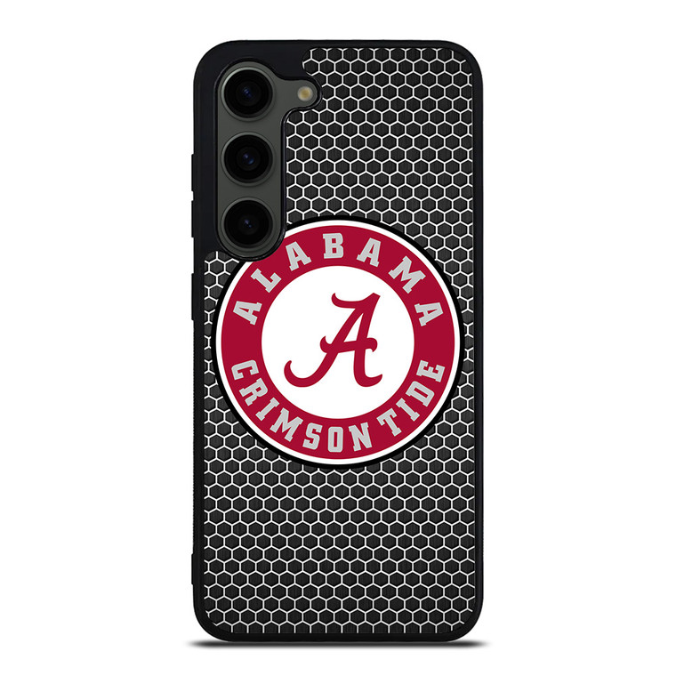 ALABAMA CRIMSON TIDE FOOTBALL METAL Samsung Galaxy S23 Plus Case Cover ALABAMA CRIMSON TIDE FOOTBALL METAL Samsung Galaxy S23 Plus Case Cover