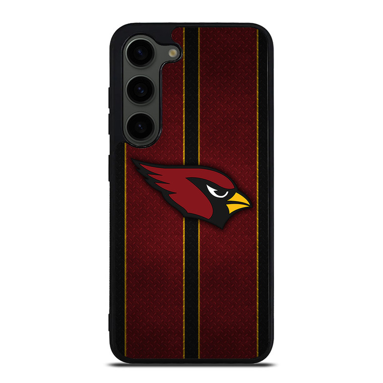 ARIZONA CARDINALS NFL METAL STRIPE Samsung Galaxy S23 Plus Case Cover