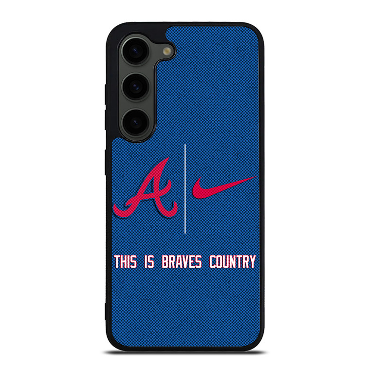ATLANTA BRAVES NIKE MLB BASEBALL Samsung Galaxy S23 Plus Case Cover