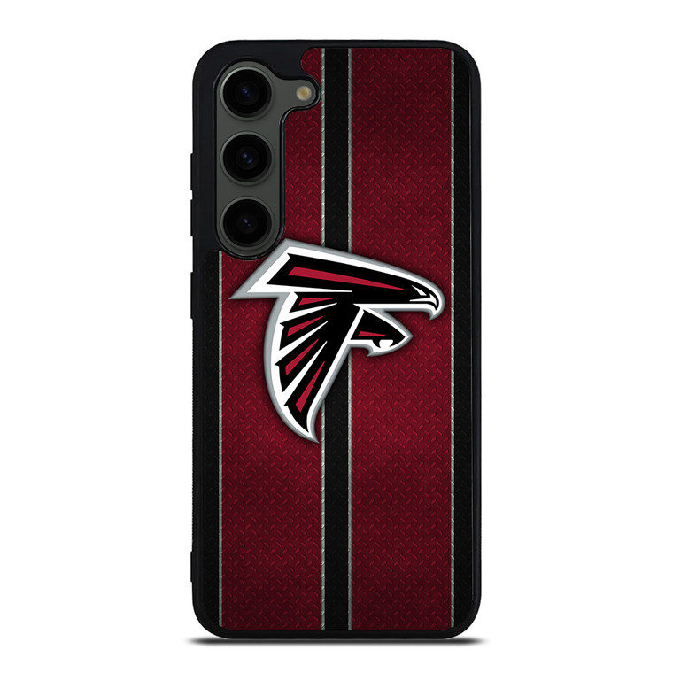ATLANTA FALCONS NFL METAL STRIPE Samsung Galaxy S23 Plus Case Cover