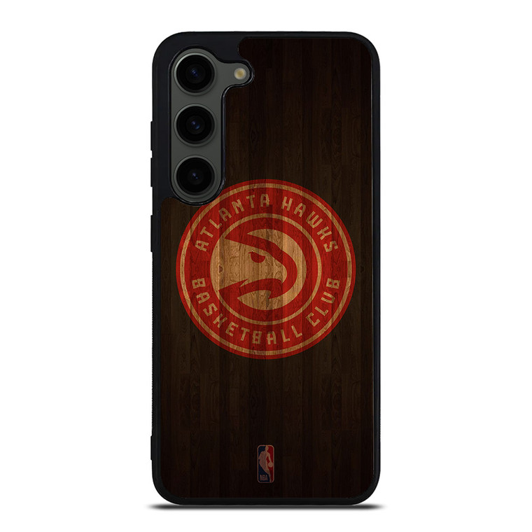 ATLANTA HAWKS BASKETBALL COURT NBA Samsung Galaxy S23 Plus Case Cover