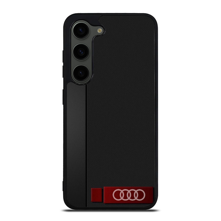 AUDI CAR CARBON LOGO Samsung Galaxy S23 Plus Case Cover AUDI CAR CARBON LOGO Samsung Galaxy S23 Plus Case Cover