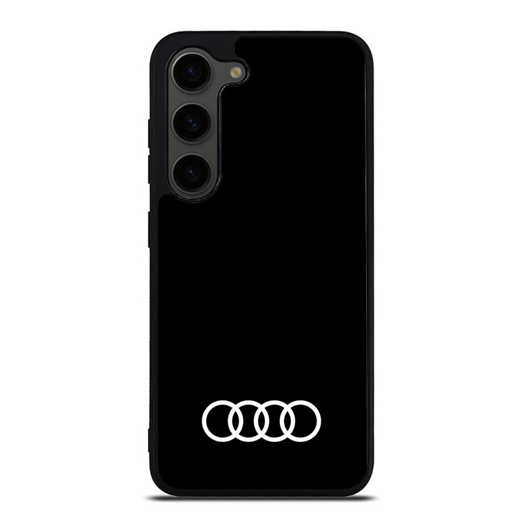 AUDI CAR LOGO BLACK Samsung Galaxy S23 Plus Case Cover AUDI CAR LOGO BLACK Samsung Galaxy S23 Plus Case Cover