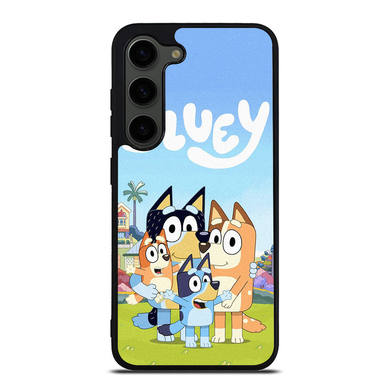 BLUEY HEELER PUPPY CARTOON Samsung Galaxy S23 Plus Case Cover