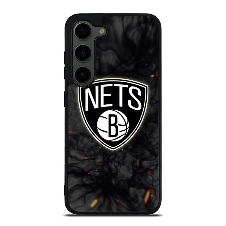 BROOKLYN NETS BASKETBALL NBA FIRE Samsung Galaxy S23 Plus Case Cover