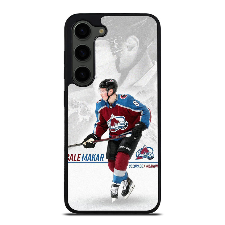CALE MAKAR COLORADO AVALANCHE HOCKEY Samsung Galaxy S23 Plus Case Cover CALE MAKAR COLORADO AVALANCHE HOCKEY Samsung Galaxy S23 Plus Case Cover