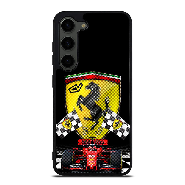 CHARLES LECLERC FERRARI FORMULA ONE F1 RACING 4 Samsung Galaxy S23 Plus Case Cover