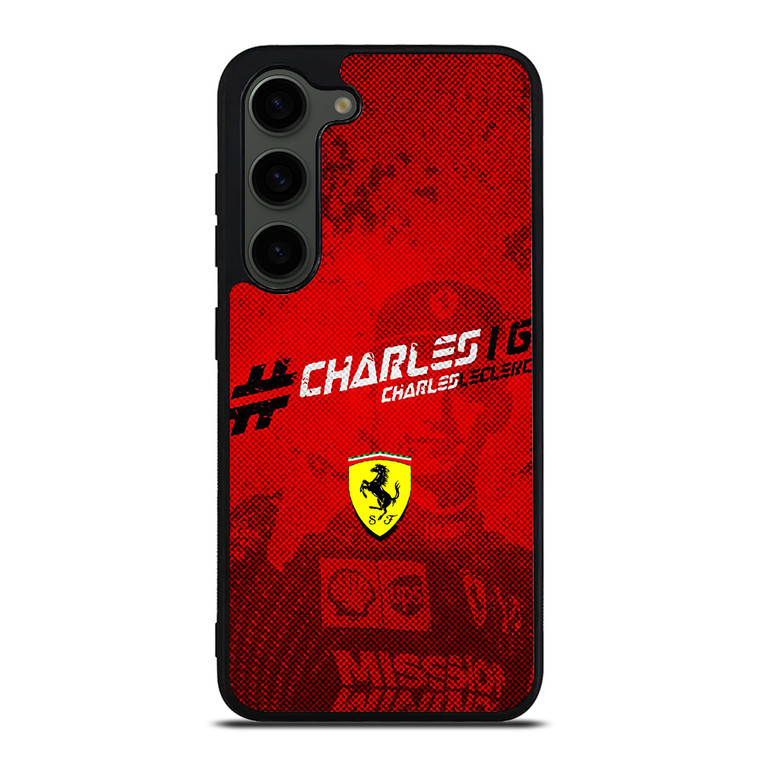 CHARLES LECLERC FERRARI FORMULA ONE F1 RACING 5 Samsung Galaxy S23 Plus Case Cover