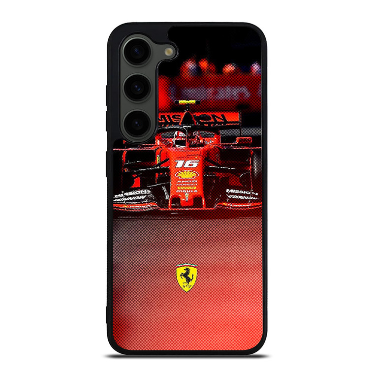 CHARLES LECLERC FERRARI FORMULA ONE F1 Samsung Galaxy S23 Plus Case Cover