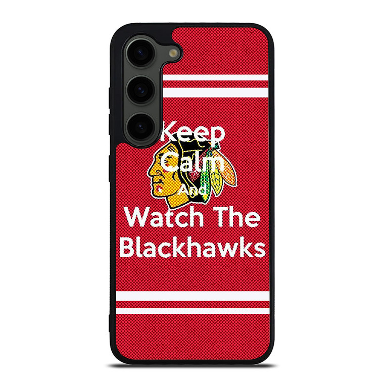 CHICAGO BLACKHAWKS NHL HOCKEY FANS 2 Samsung Galaxy S23 Plus Case Cover