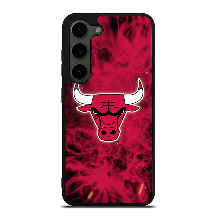 CHICAGO BULLS BASKETBALL NBA FIRE Samsung Galaxy S23 Plus Case Cover