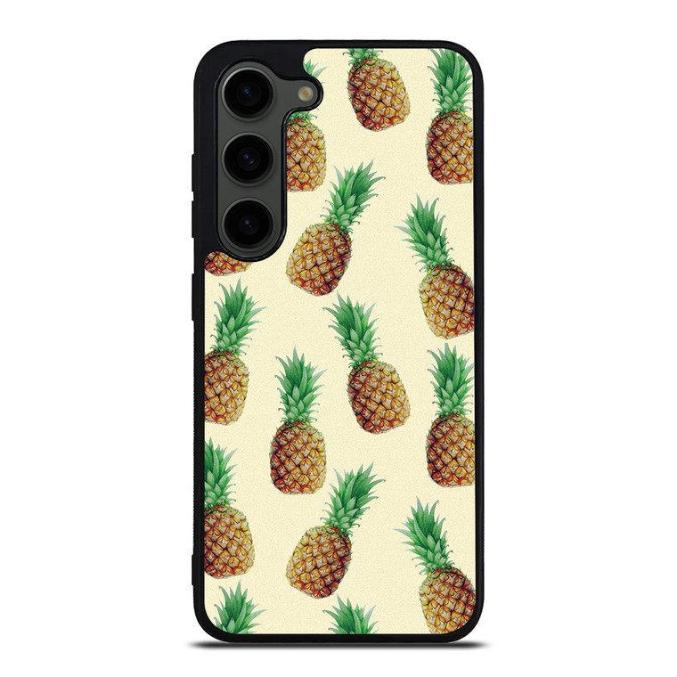 CUTE PINEAPPLE PATTERN Samsung Galaxy S23 Plus Case Cover