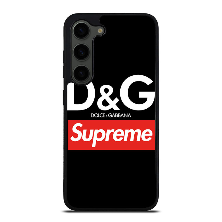 DOLCE AND GABBANA WHITE LOGO Samsung Galaxy S23 Plus Case Cover