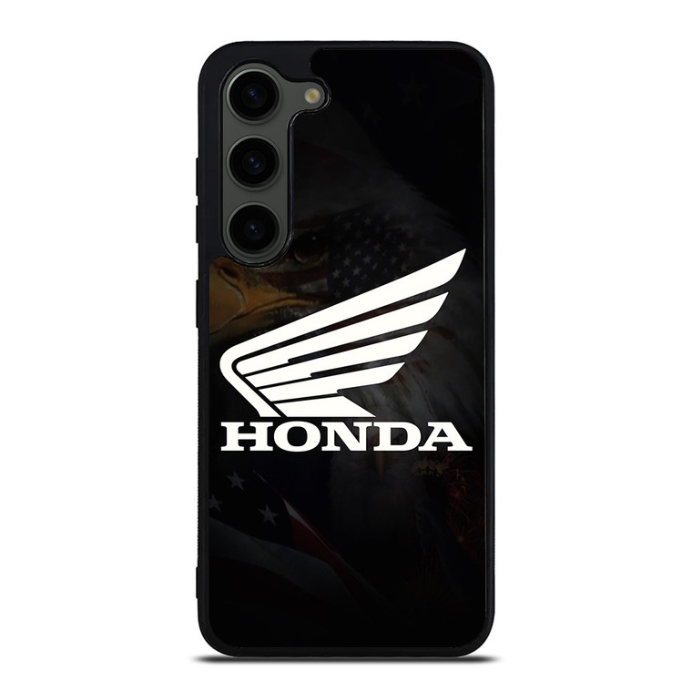 HONDA MOTOR CARBON FIBER Samsung Galaxy S23 Plus Case Cover