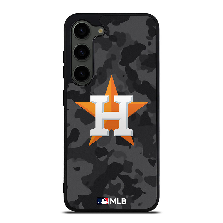 HOUSTON ASTROS BASEBALL BLACK Samsung Galaxy S23 Plus Case Cover