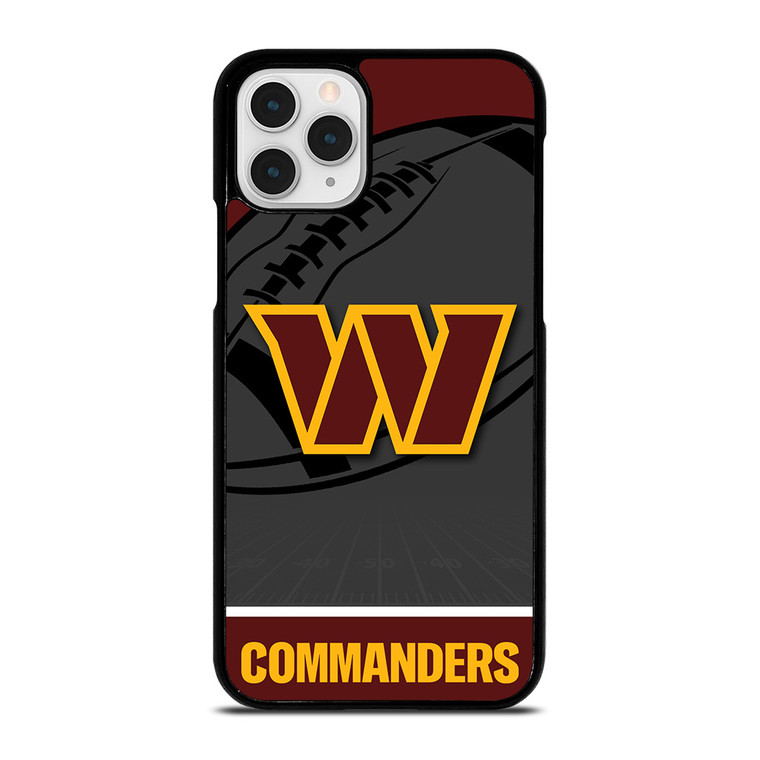 WASHINGTON COMMANDERS NFL TEAM iPhone 11 Pro Case Cover