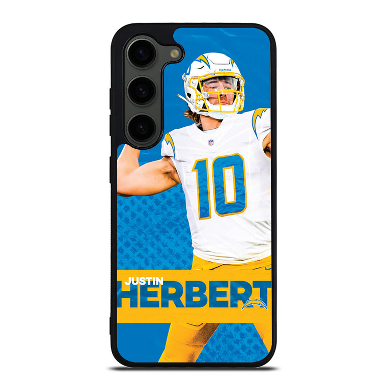JUSTIN HERBERT LOS ANGELES CHARGERS 2 Samsung Galaxy S23 Plus Case Cover