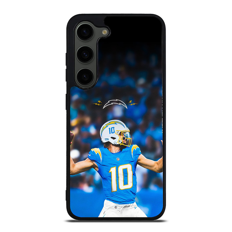 JUSTIN HERBERT LOS ANGELES CHARGERS 3 Samsung Galaxy S23 Plus Case Cover