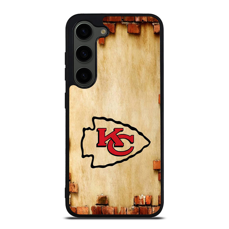 KANSAS CITY CHIEFS NFL FOOTBALL BRICKED Samsung Galaxy S23 Plus Case Cover KANSAS CITY CHIEFS NFL FOOTBALL BRICKED Samsung Galaxy S23 Plus Case Cover