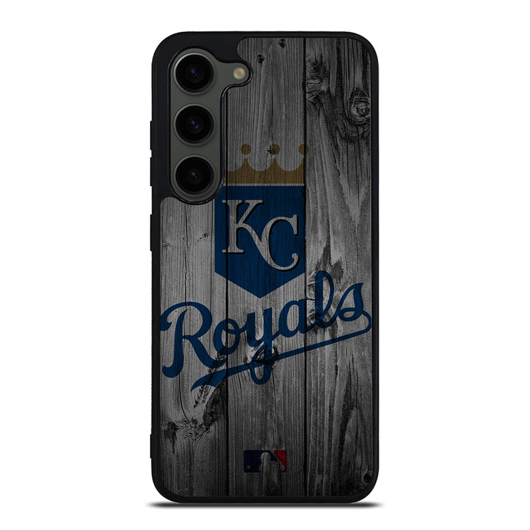 KANSAS CITY ROYALS BASEBALL MLB WOOD LOGO Samsung Galaxy S23 Plus Case Cover