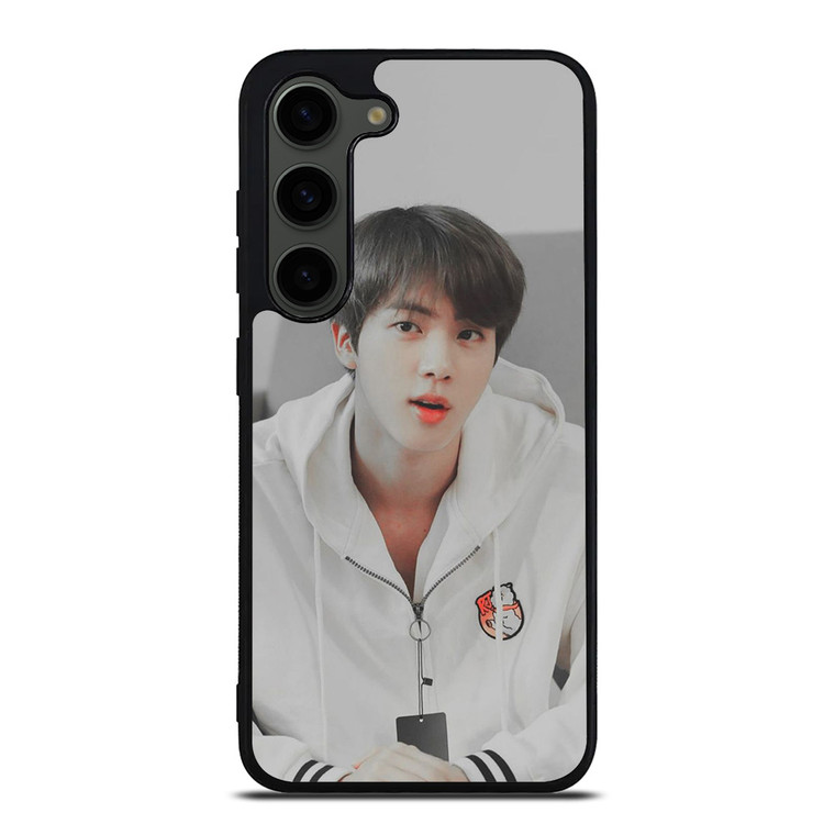 KIM SEOK JIN BTS BANGTAN BOYS BLACK Samsung Galaxy S23 Plus Case Cover