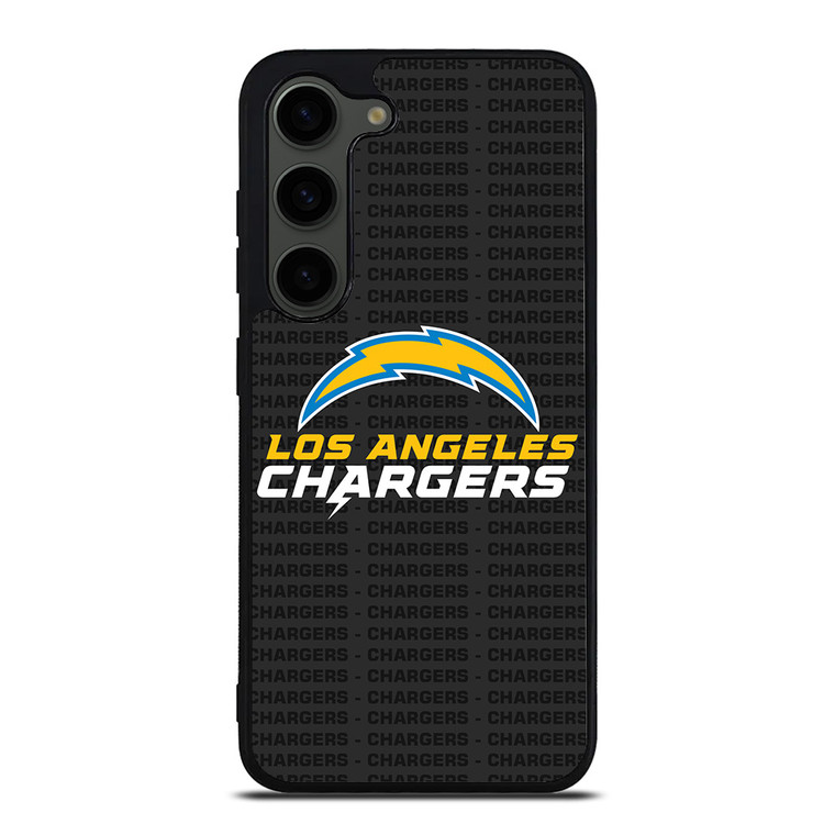 LOS ANGELES CHARGERS FOOTBALL TEXT Samsung Galaxy S23 Plus Case Cover