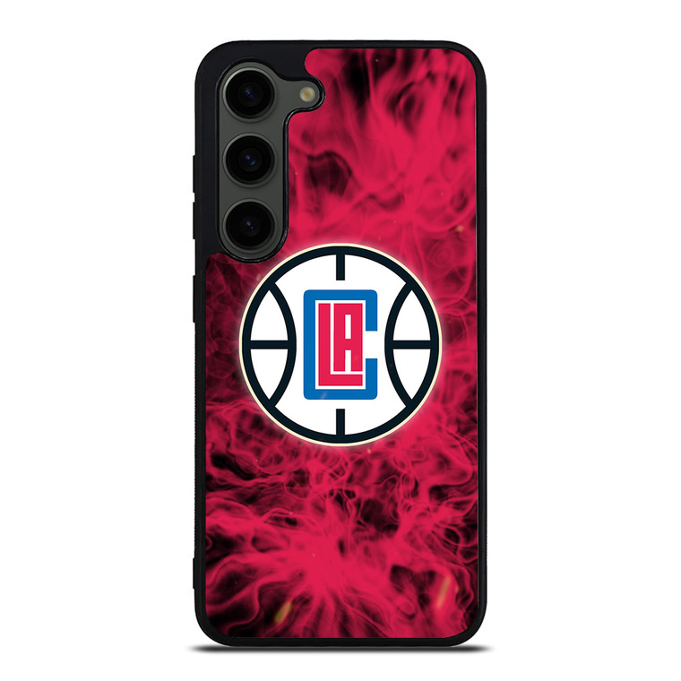 LOS ANGELES CLIPPERS BASKETBALL NBA FIRE Samsung Galaxy S23 Plus Case Cover
