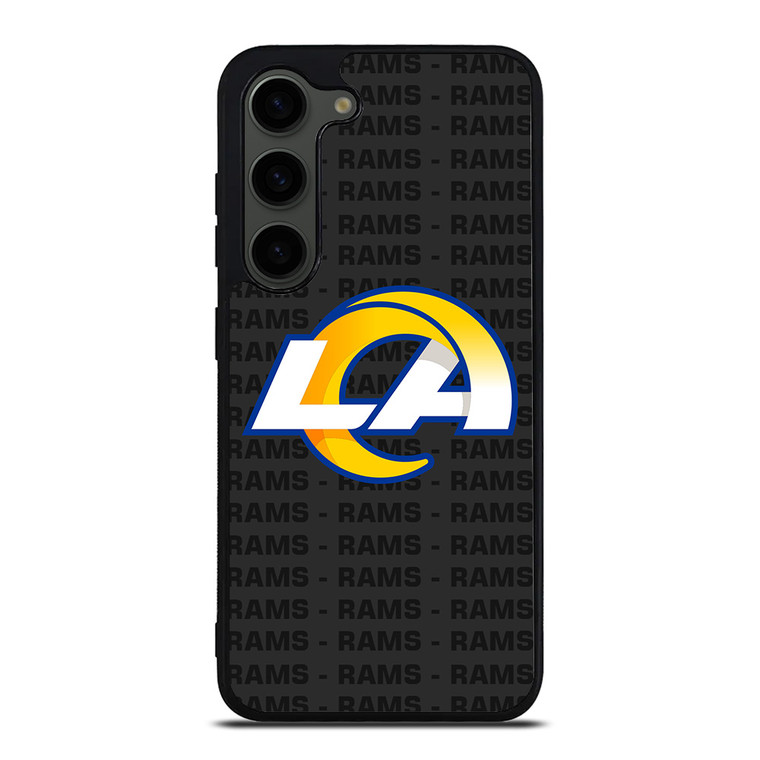 LOS ANGELES RAMS FOOTBALL TEXT Samsung Galaxy S23 Plus Case Cover