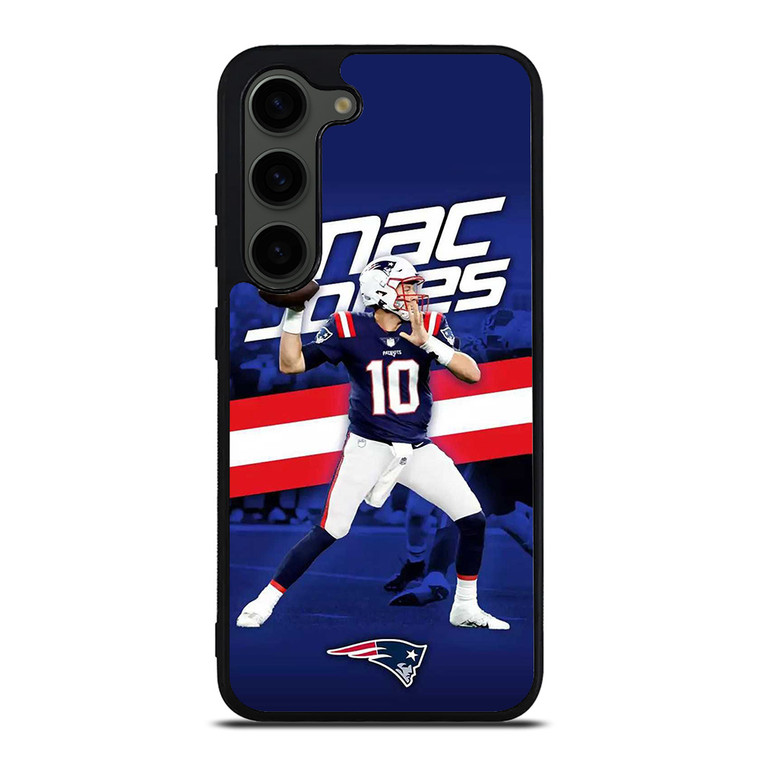 MAC JONES NEW ENGLAND PATRIOT FOOTBALL Samsung Galaxy S23 Plus Case Cover