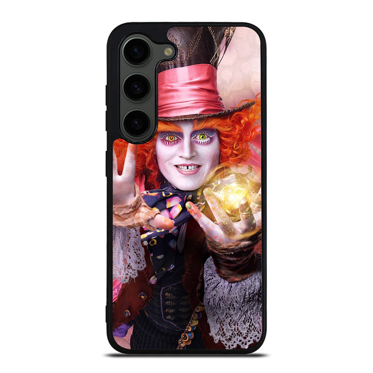 MAD HATTER ALICE IN WONDERLAND MOVIES 2 Samsung Galaxy S23 Plus Case Cover