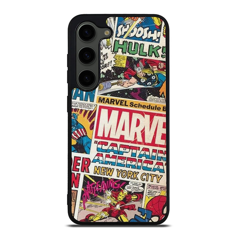 MARVEL COMICS COLLAGE Samsung Galaxy S23 Plus Case Cover