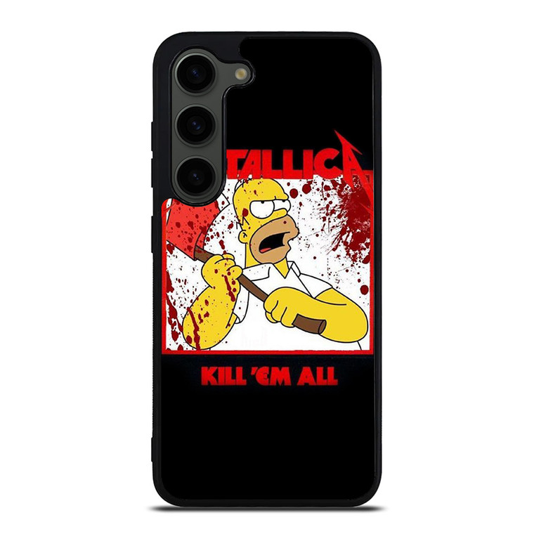 METALLICA KILL EM ALL SIMPSONS Samsung Galaxy S23 Plus Case Cover