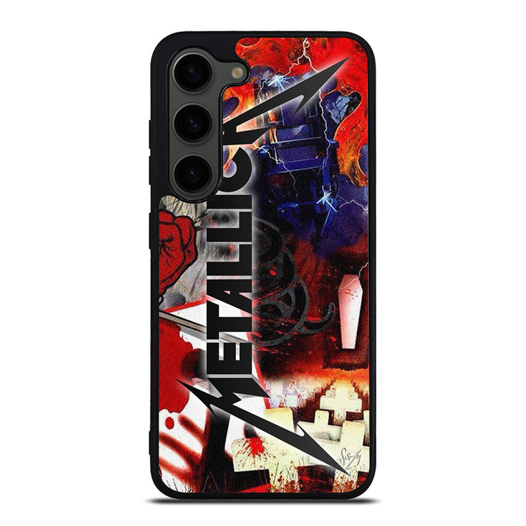 METALLICA ROCK BAND ALL ALBUM Samsung Galaxy S23 Plus Case Cover