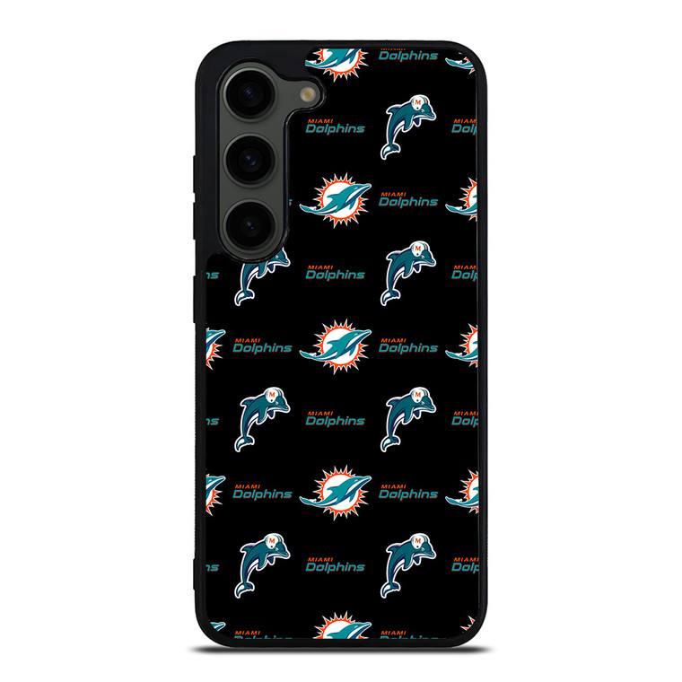 MIAMI DOLPHINS FOOTBALL PATTERN Samsung Galaxy S23 Plus Case Cover